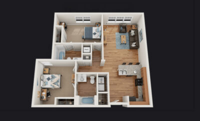 IU-Park on Morton Apartment Sublease – 2 bd/2 bath