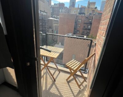 NYC-2 bedroom, 2 bath apt in doorman bldg, available for Spring, ’25