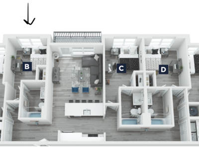 IU-5 bed, 5 bath Apartment at the Standard