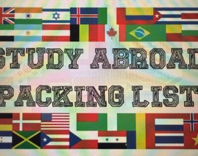 Top Ten Packing Essentials for Studying Abroad